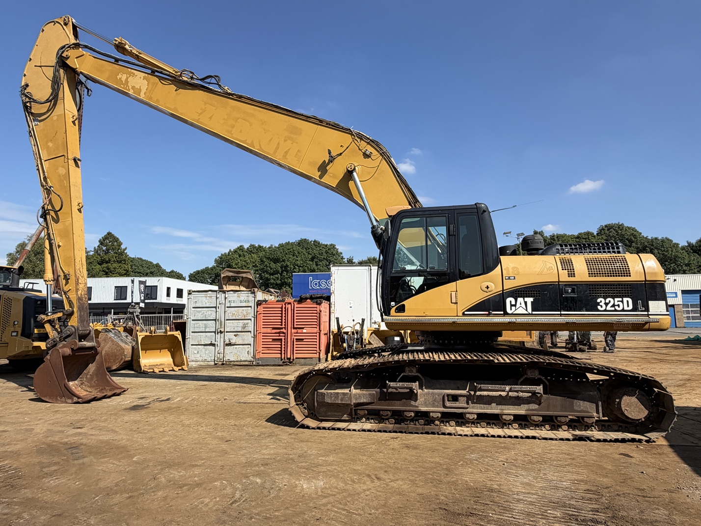 caterpillar 325dl long reach 18m