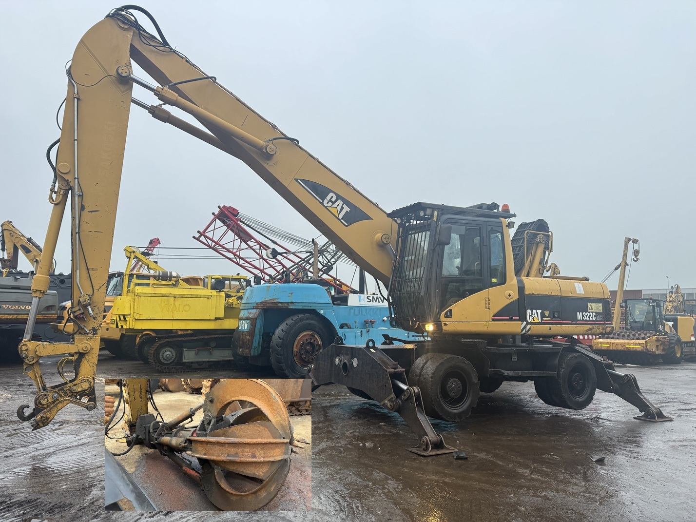 caterpillar m322c mh
