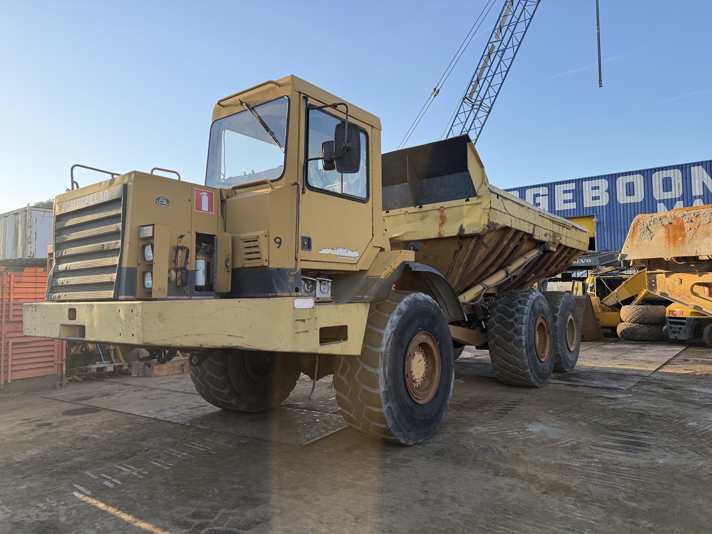 caterpillar d400d