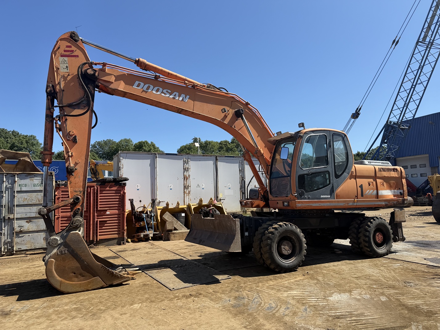 doosan dx210w