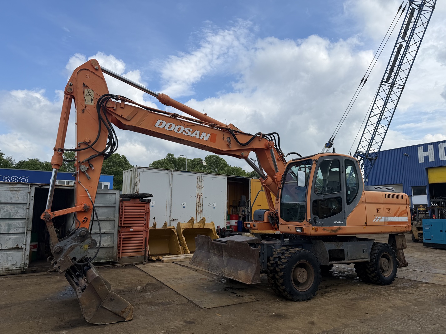 doosan dx210w