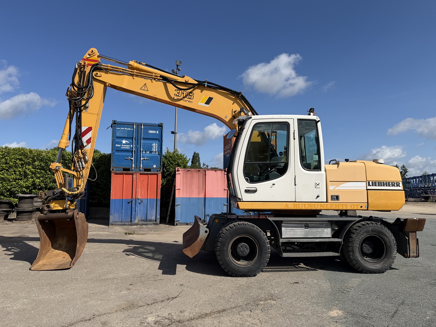 liebherr a316 engcon rotortilt