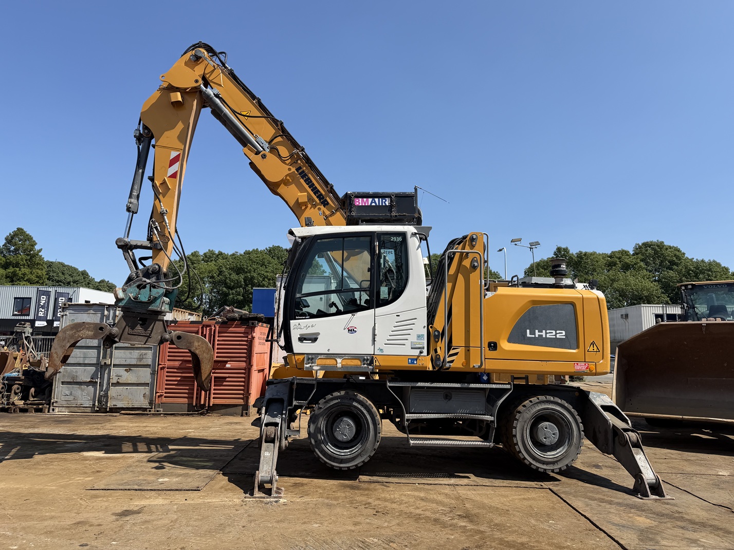 liebherr lh22m ( incl grapple )