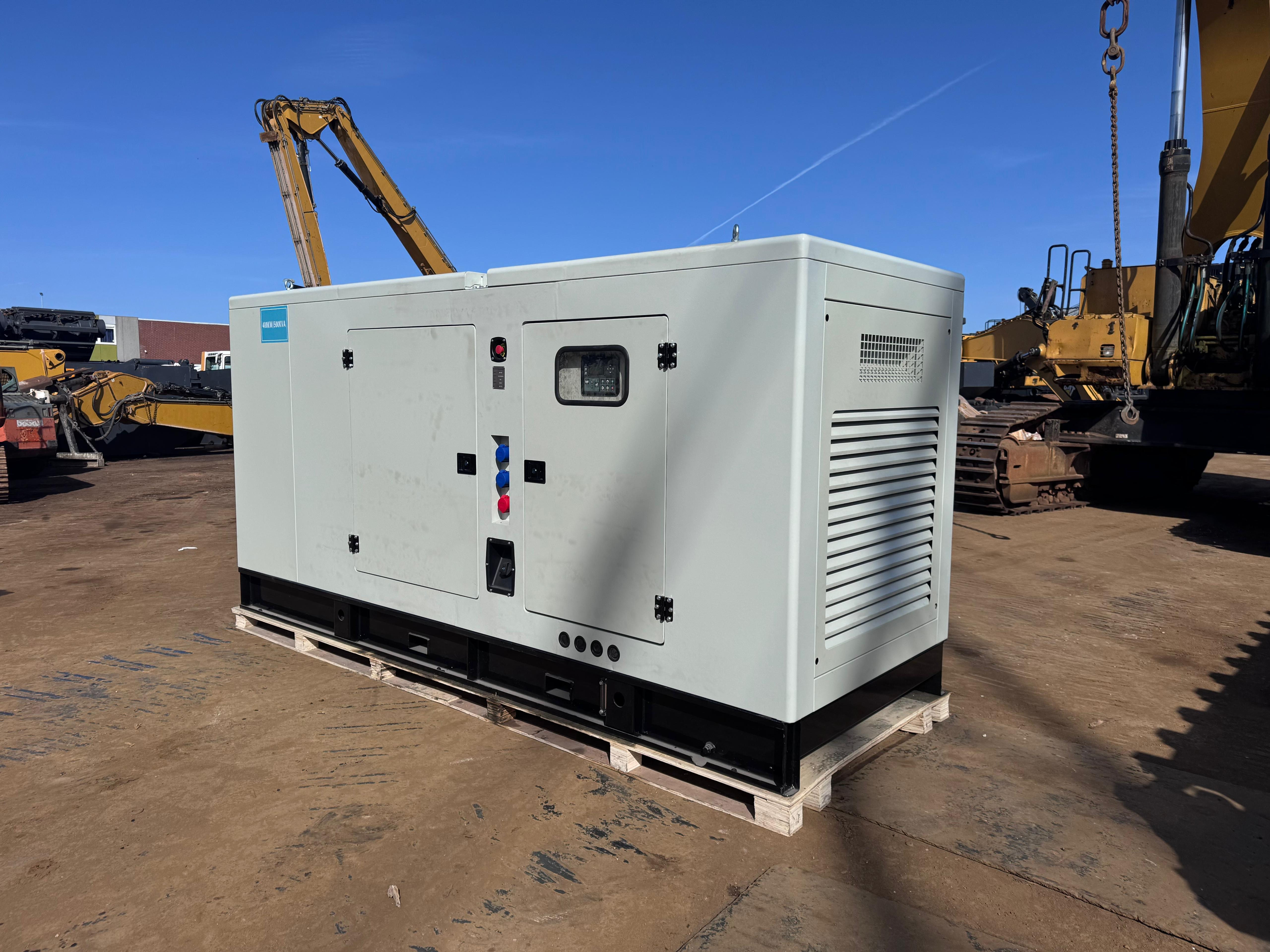 ricardo 500kva (400KW) silent generator 3 phase ATS 50HZ 400V socket NEW UNUSED