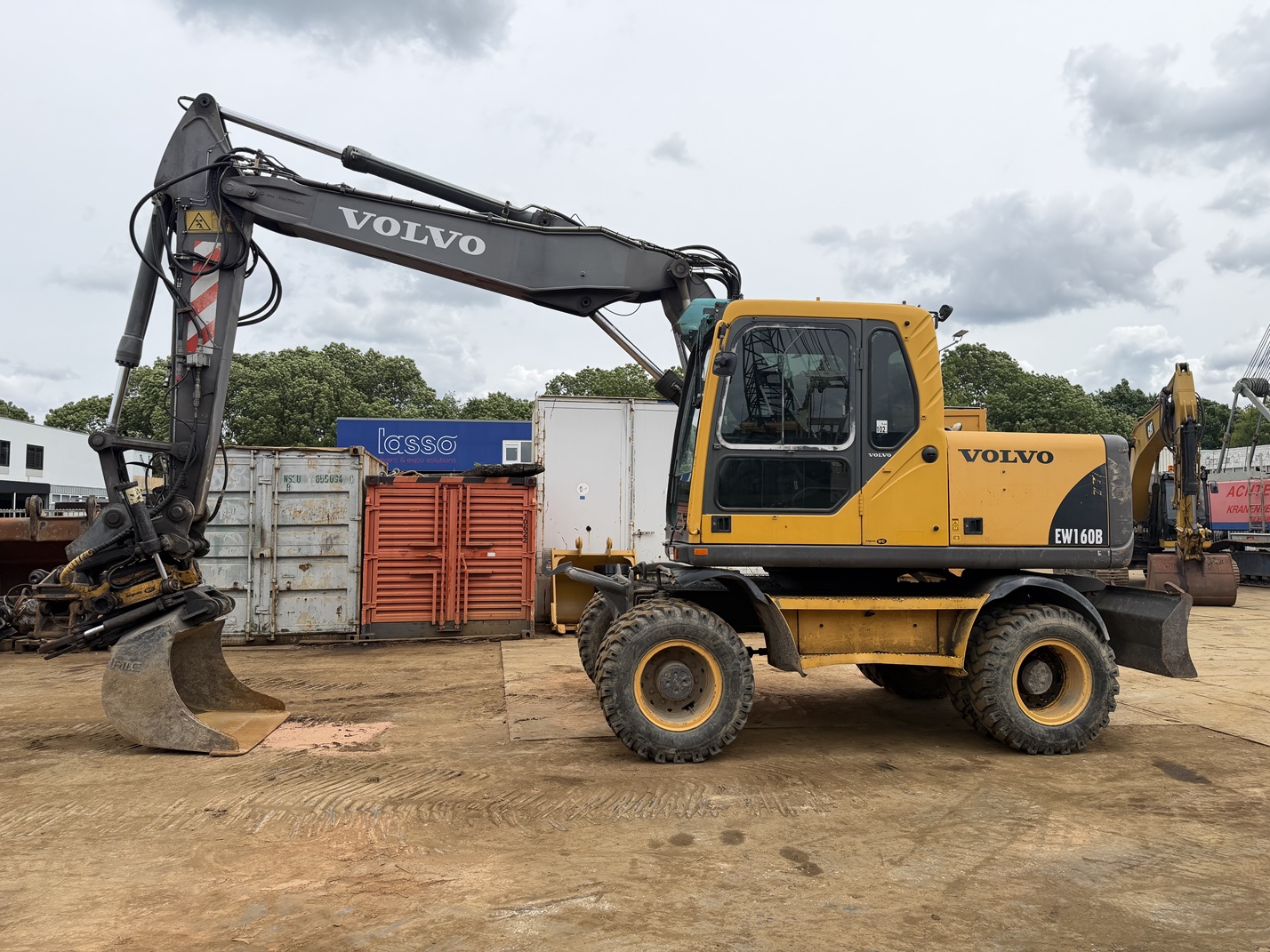 volvo ew160b