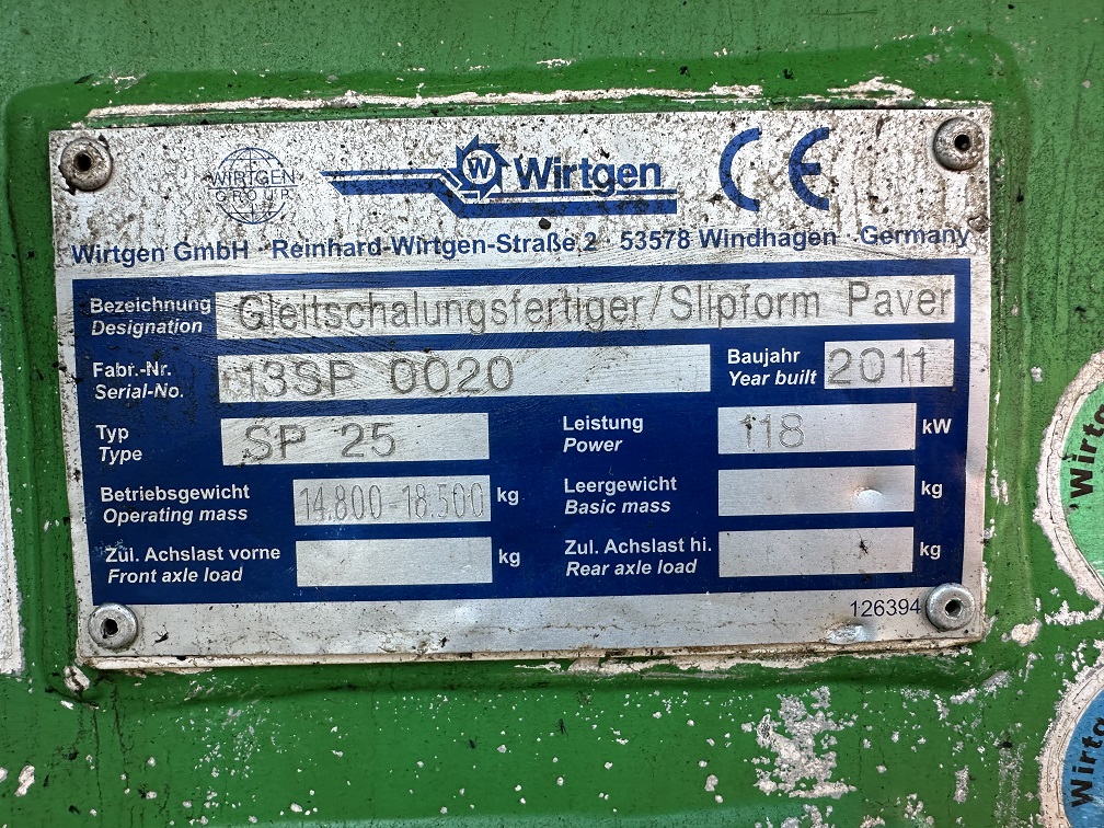 wirtgen sp25 | Hogeboom Machinery | Hogeboom Machinery